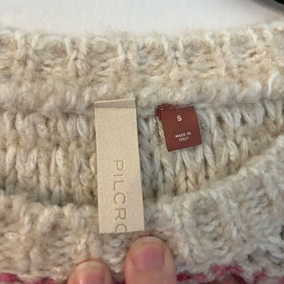 Anthropologie Pilcro Women’s Crewneck Pullover Sweater stripped wool size small! - Picture 12 of 14